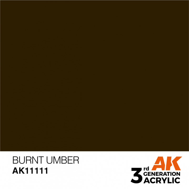 Boxart Burnt Umber - Standard AK 3rd Generation Boxart Burnt Umber - Standard AK 3rd Generation