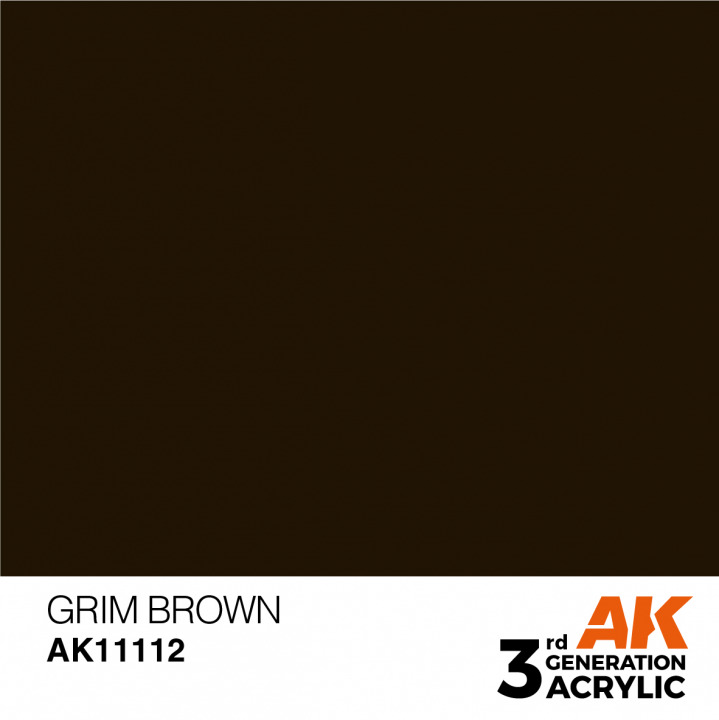 Boxart Grim Brown - Standard  AK 3rd Generation - General