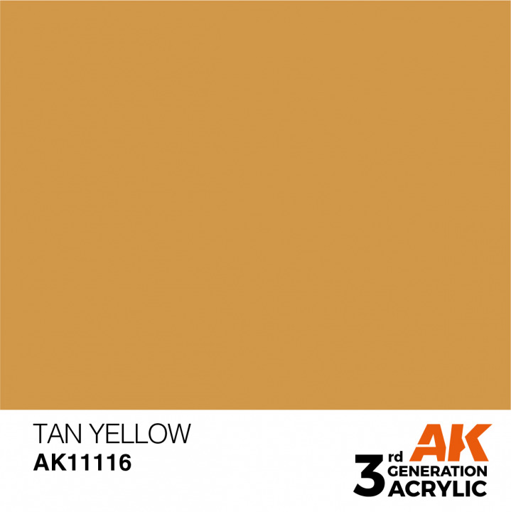 Boxart Tan Yellow - Standard  AK 3rd Generation