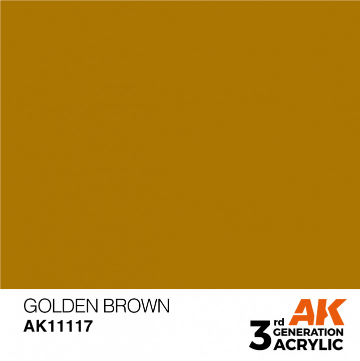 Boxart Golden Brown - Standard AK 3rd Generation Boxart Golden Brown - Standard AK 3rd Generation
