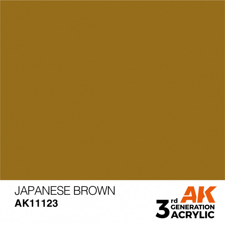 Boxart Japanese Brown - Standard  AK 3rd Generation - General