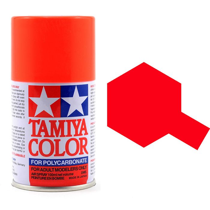 Boxart Fluorescent Red  86020 Tamiya