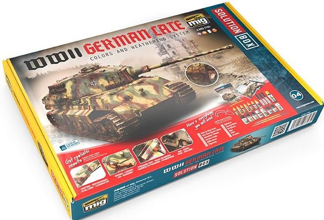 Boxart WWII German Late - Solution Box  Ammo by Mig Jimenez