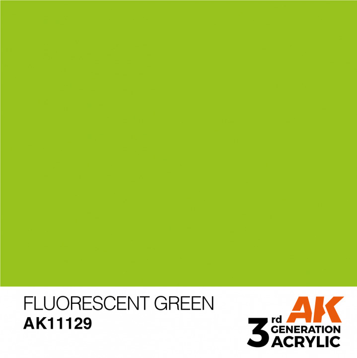Boxart Fluorescent Green - Standard AK 3rd Generation Boxart Fluorescent Green - Standard AK 3rd Generation