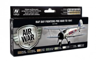 Boxart RAF Day Fighters Pre-War to 1941 71.149 Vallejo Model Air Boxart RAF Day Fighters Pre-War to 1941 71.149 Vallejo Model Air