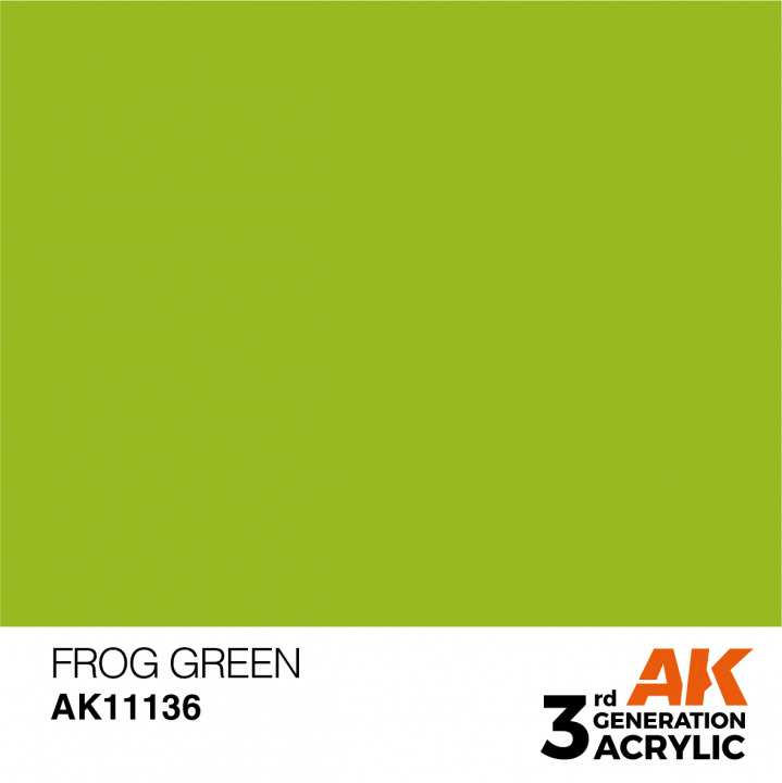 Boxart Frog Green - Standard AK 3rd Generation Boxart Frog Green - Standard AK 3rd Generation