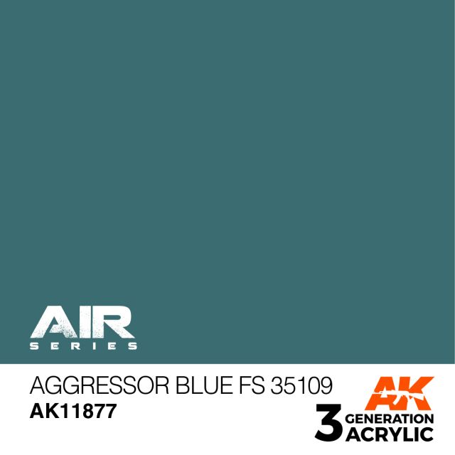 Boxart Agressor Blue FS 35109 AK 11877 AK 3rd Generation - Air Boxart Agressor Blue FS 35109 AK 11877 AK 3rd Generation - Air