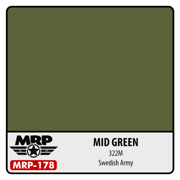 Boxart Mid Green 322M – Modern Swedish AF MR.Paint Boxart Mid Green 322M – Modern Swedish AF MR.Paint
