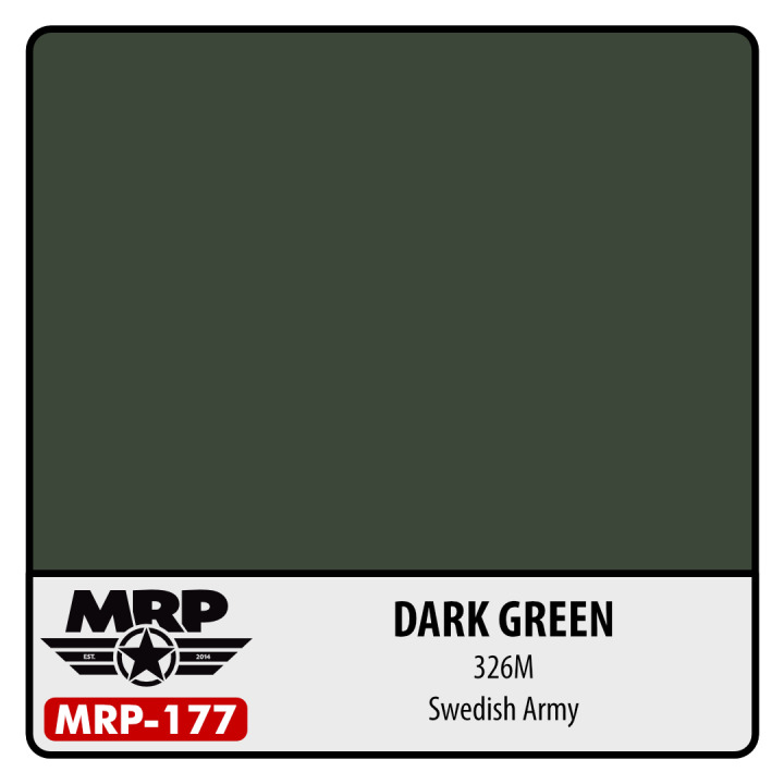Boxart Dark Green 326M – Modern Swedish AF  MR.Paint