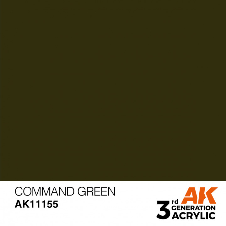 Boxart Command Green - Standard AK 3rd Generation Boxart Command Green - Standard AK 3rd Generation