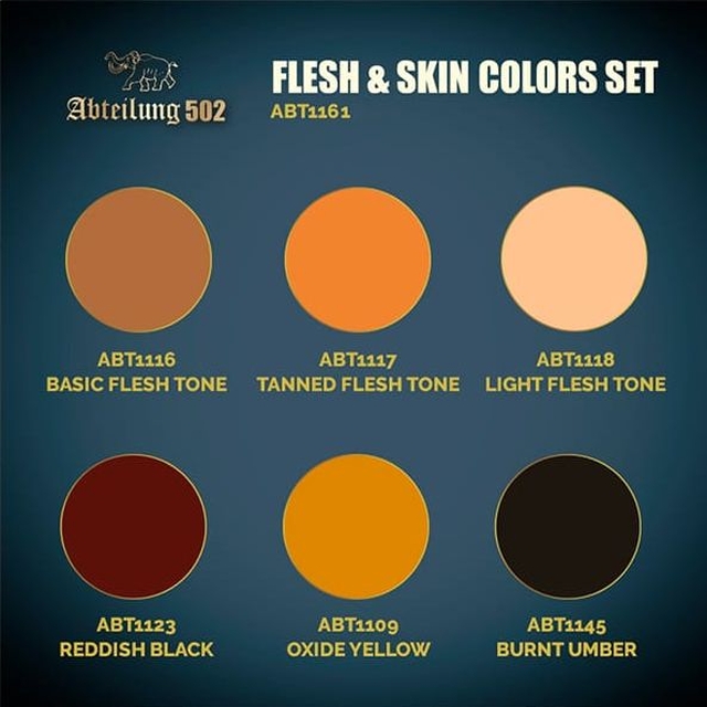 Boxart Flesh & Skin Colors  Abteilung 502