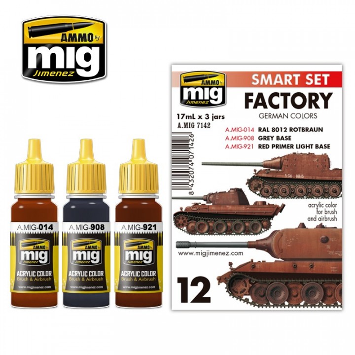 Boxart German Factory Colors  Ammo by Mig Jimenez