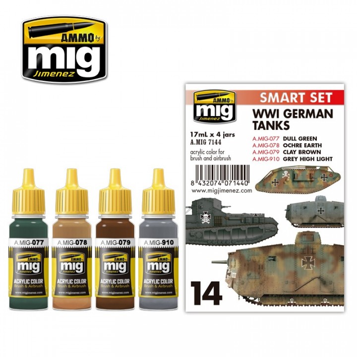 Boxart WWI German Tanks  Ammo by Mig Jimenez