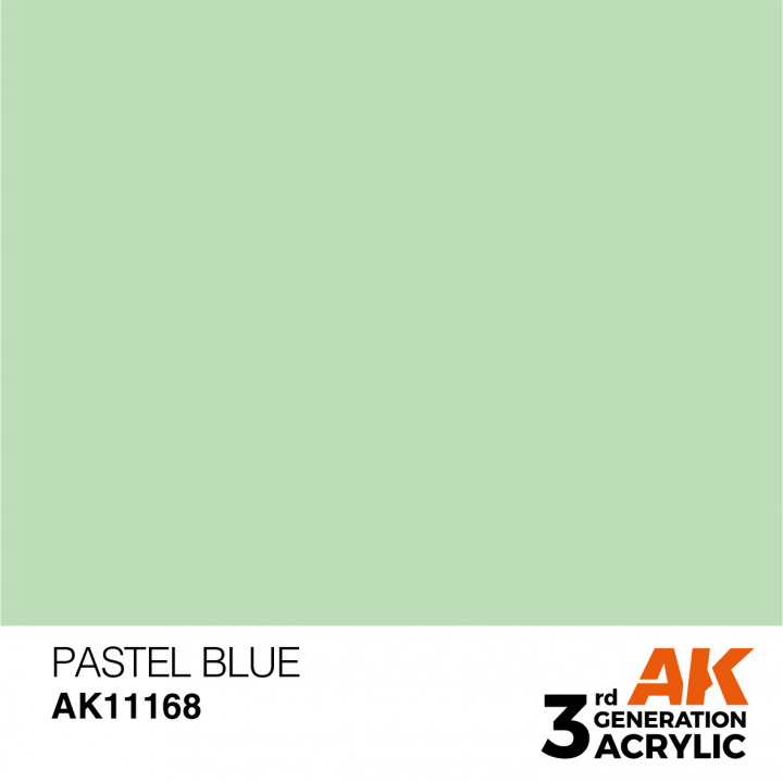 Boxart Pastel Blue - Pastel AK 3rd Generation Boxart Pastel Blue - Pastel AK 3rd Generation