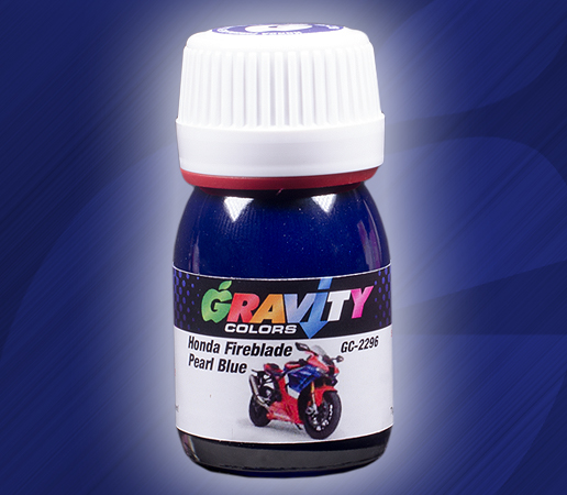 Boxart Honda Fireblade Pearl Blue  Gravity Colors