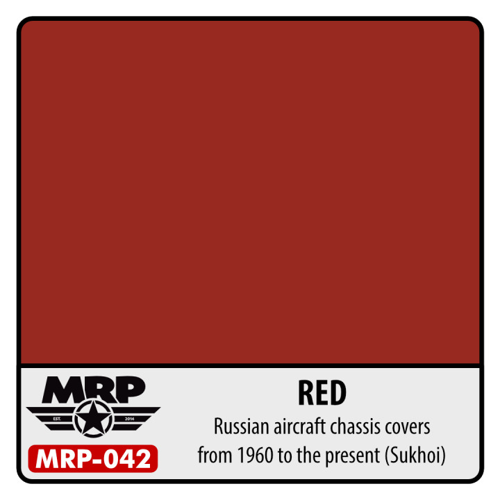 Boxart Red - Chassis Covers SU-27, SU-35, SU-37  MR.Paint
