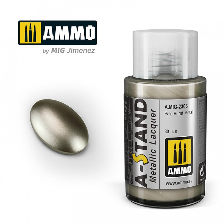 Boxart A-STAND Pale Burnt Metal  Ammo by Mig Jimenez