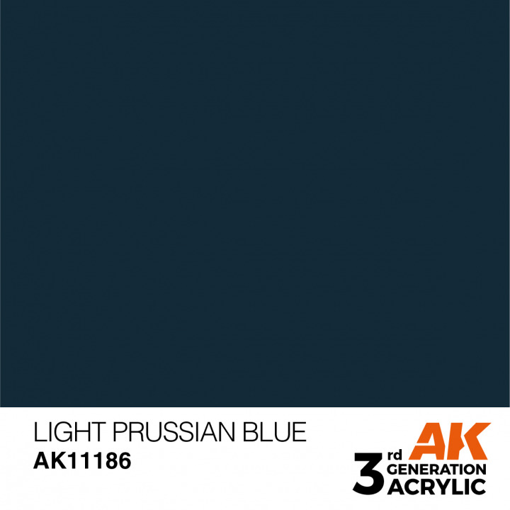 Boxart Light Prussian Blue - Standard AK 3rd Generation Boxart Light Prussian Blue - Standard AK 3rd Generation