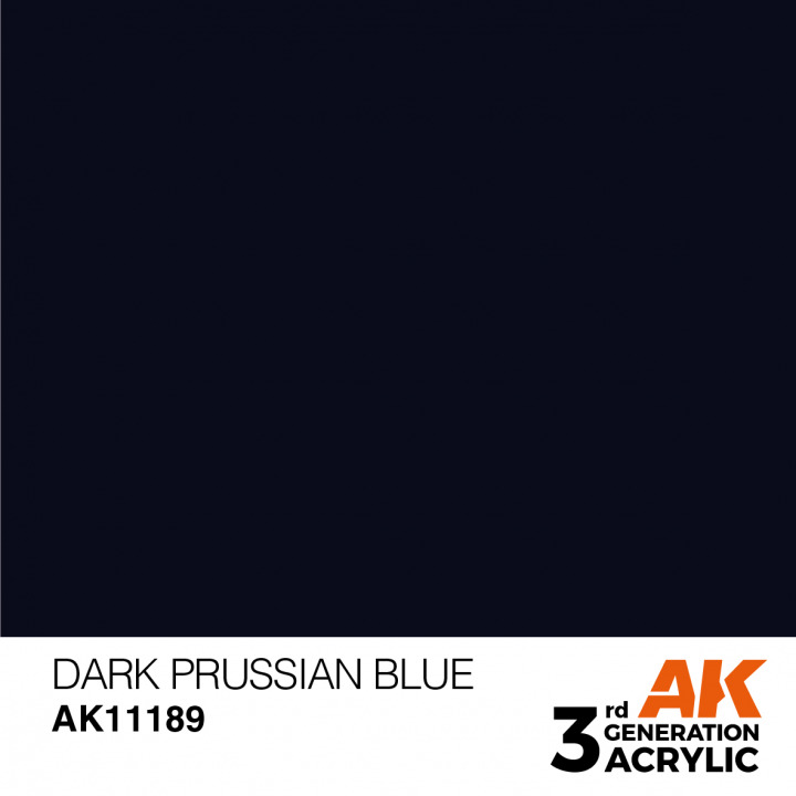 Boxart Dark Prussian Blue - Standard AK 3rd Generation Boxart Dark Prussian Blue - Standard AK 3rd Generation