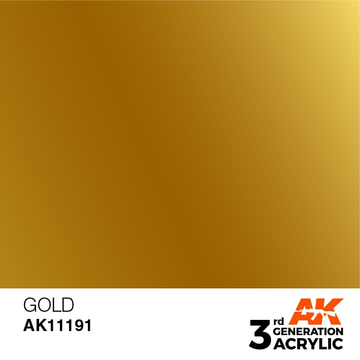 Boxart Gold - Metallic AK 3rd Generation Boxart Gold - Metallic AK 3rd Generation