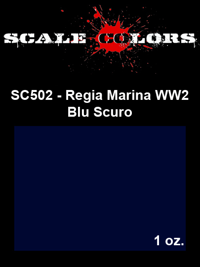 Boxart Blu Scuro (Dark Blue)  Scale Colors