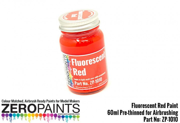 Boxart Fluorescent Red  Zero Paints