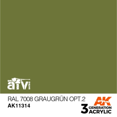 Boxart RAL 7008 Graugrün Opt.2 AK 3rd Generation - AFV Boxart RAL 7008 Graugrün Opt.2 AK 3rd Generation - AFV
