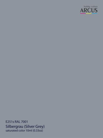Boxart RAL 7001 Silbergrau (Silver Grey) Arcus Boxart RAL 7001 Silbergrau (Silver Grey) Arcus