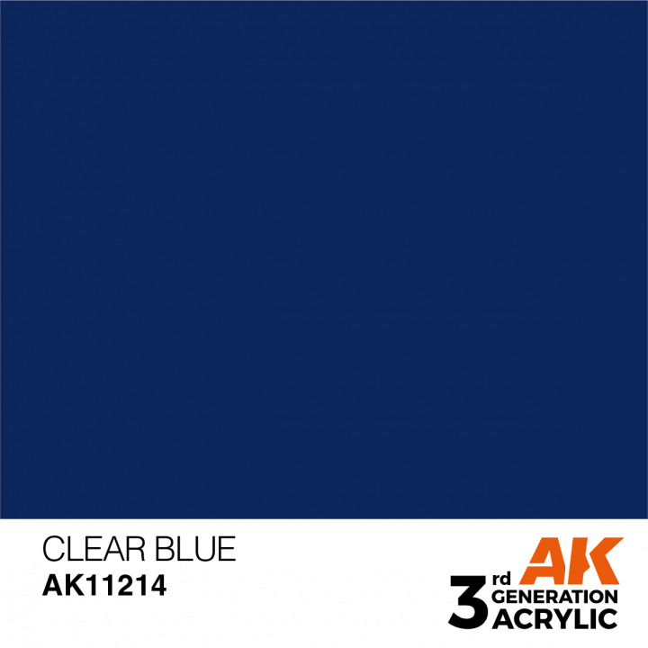 Boxart Clear Blue - Standard AK 3rd Generation Boxart Clear Blue - Standard AK 3rd Generation