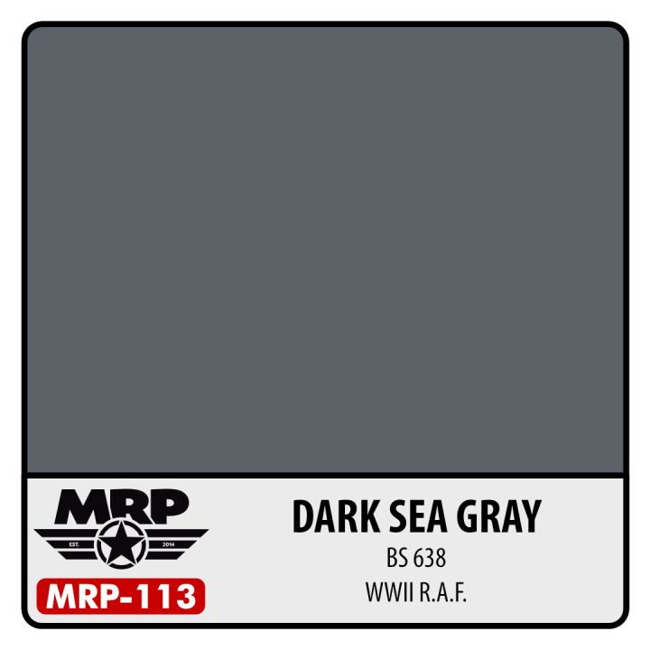 Boxart WWII RAF - Dark Sea Grey (BS 638)  MR.Paint