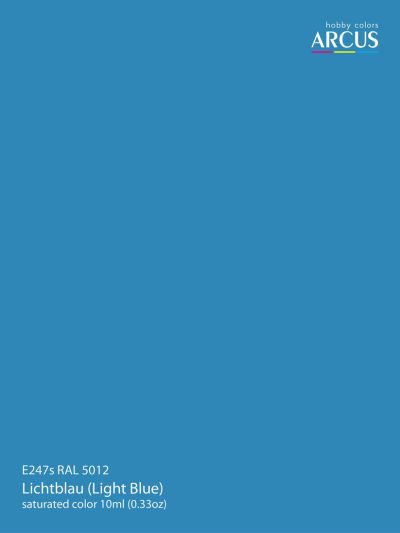 Boxart RAL 5012 Lichtblau (Light Blue) Arcus Boxart RAL 5012 Lichtblau (Light Blue) Arcus