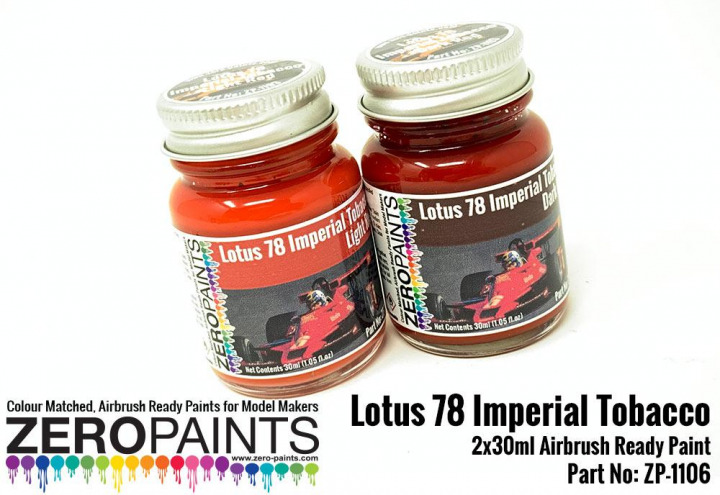 Boxart Lotus 78 Imperial Tobacco  Zero Paints