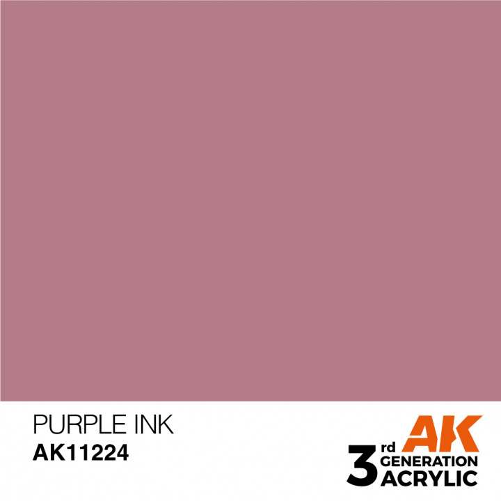 Boxart Purple - Ink AK 3rd Generation Boxart Purple - Ink AK 3rd Generation