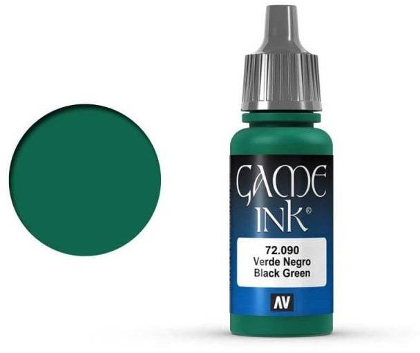 Boxart Black Green Game Ink Vallejo Game Color Boxart Black Green Game Ink Vallejo Game Color