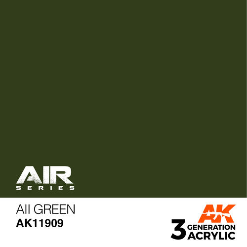 Boxart ALL GREEN AK 11909 AK 3rd Generation - Air Boxart ALL GREEN AK 11909 AK 3rd Generation - Air