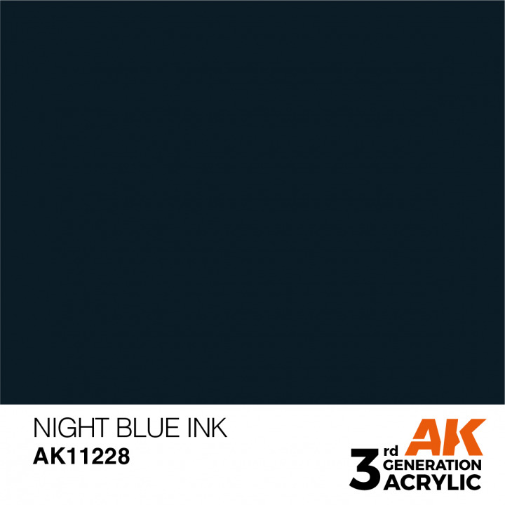 Boxart Night Blue - Ink AK 3rd Generation Boxart Night Blue - Ink AK 3rd Generation