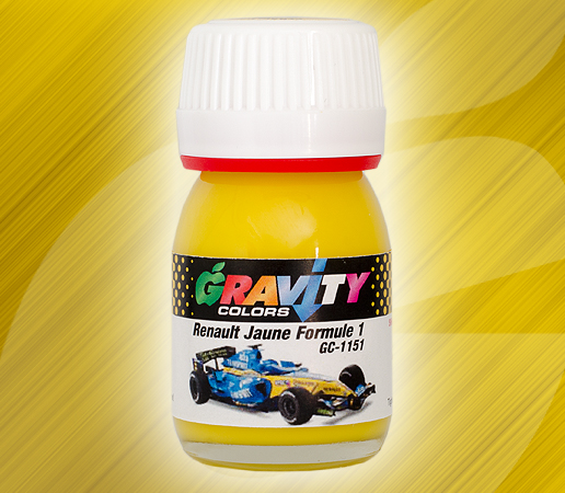 Boxart Renault Jaune Formule 1 Gravity Colors Boxart Renault Jaune Formule 1 Gravity Colors