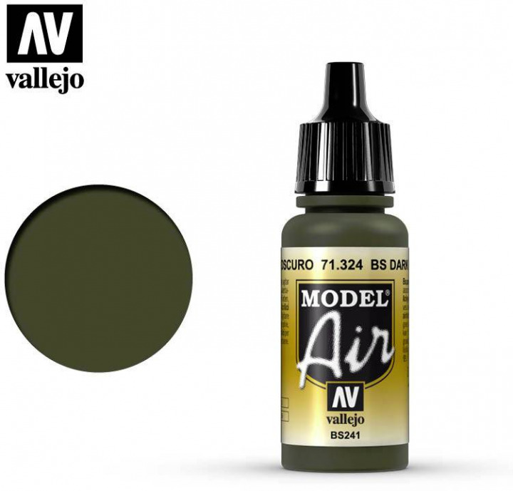 Boxart BS Dark Green - BS241 71.324 Vallejo Model Air