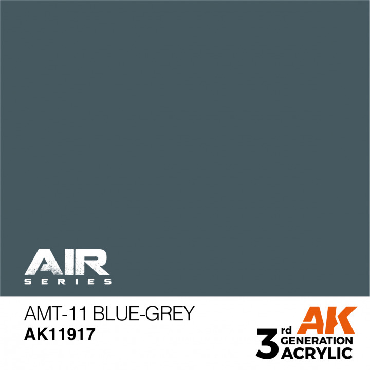 Boxart AMT-11 BLUE-GREY AK 3rd Generation - Air Boxart AMT-11 BLUE-GREY AK 3rd Generation - Air