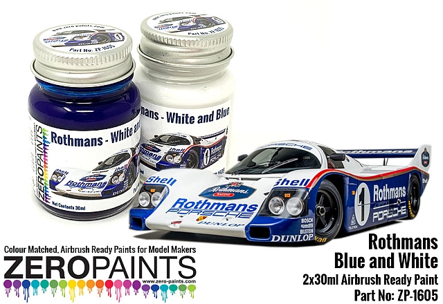 Boxart Rothmans - White and Blue  Zero Paints