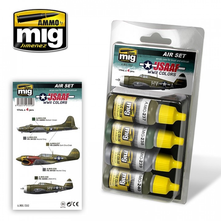 Boxart USAAF WWII Colors  Ammo by Mig Jimenez