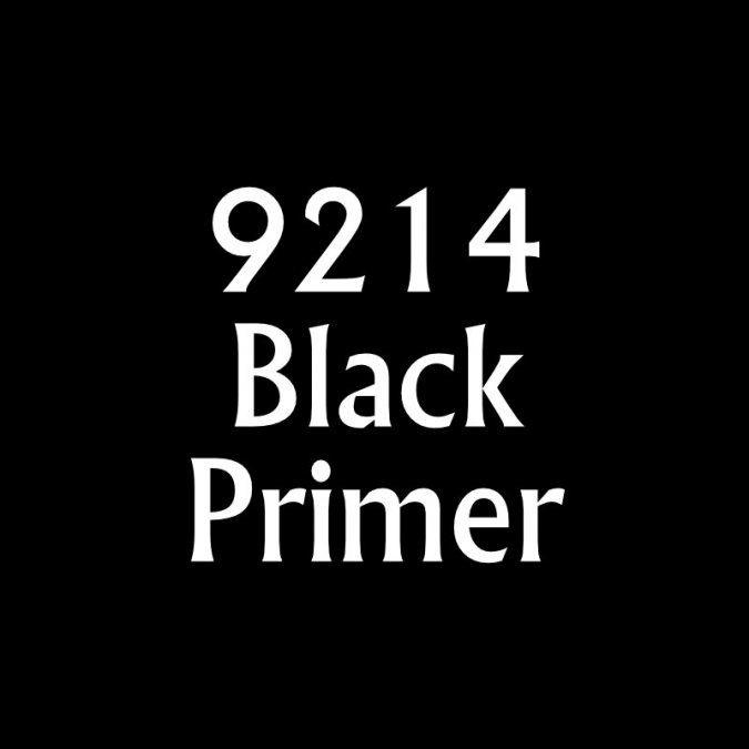 Boxart Brush-On Black Primer Reaper MSP Core Colors Boxart Brush-On Black Primer Reaper MSP Core Colors