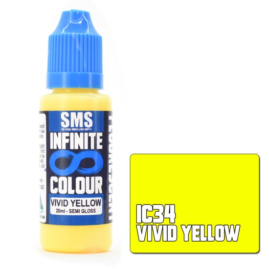 Boxart Infinite VIVID YELLOW IC34 SMS Boxart Infinite VIVID YELLOW IC34 SMS