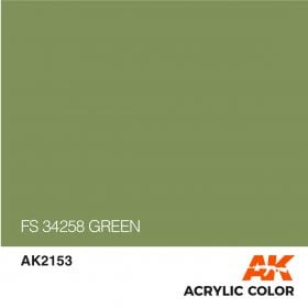 Boxart GREEN FS 34258 AK 2153 AK Interactive Air Series Boxart GREEN FS 34258 AK 2153 AK Interactive Air Series