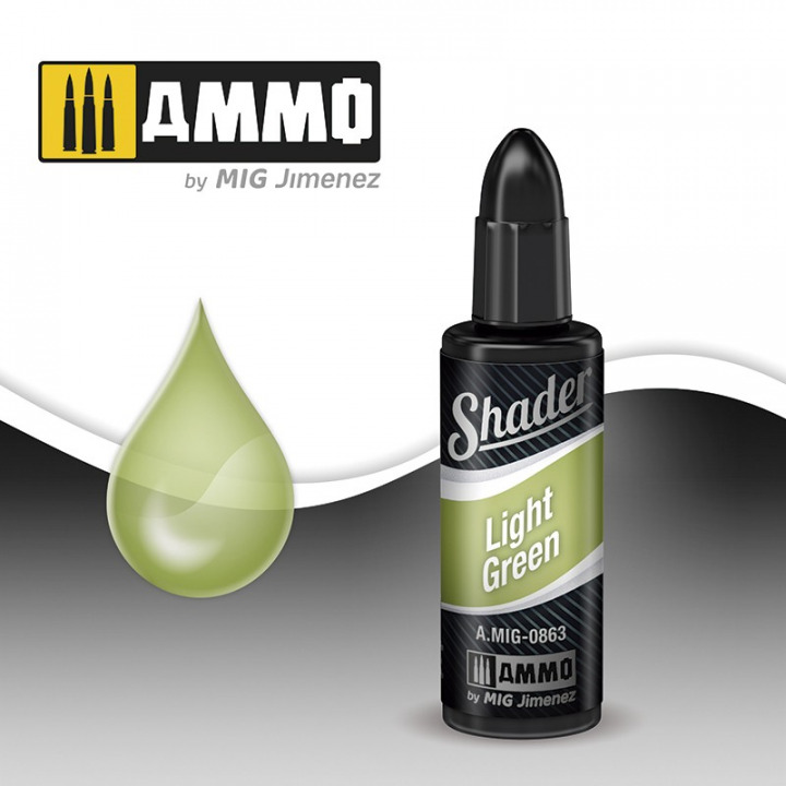 Boxart Light Green Shader A.MIG-0863 Ammo by Mig Jimenez