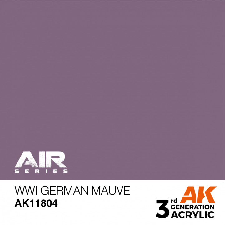 Boxart WWI German Mauve  AK 3rd Generation - Air