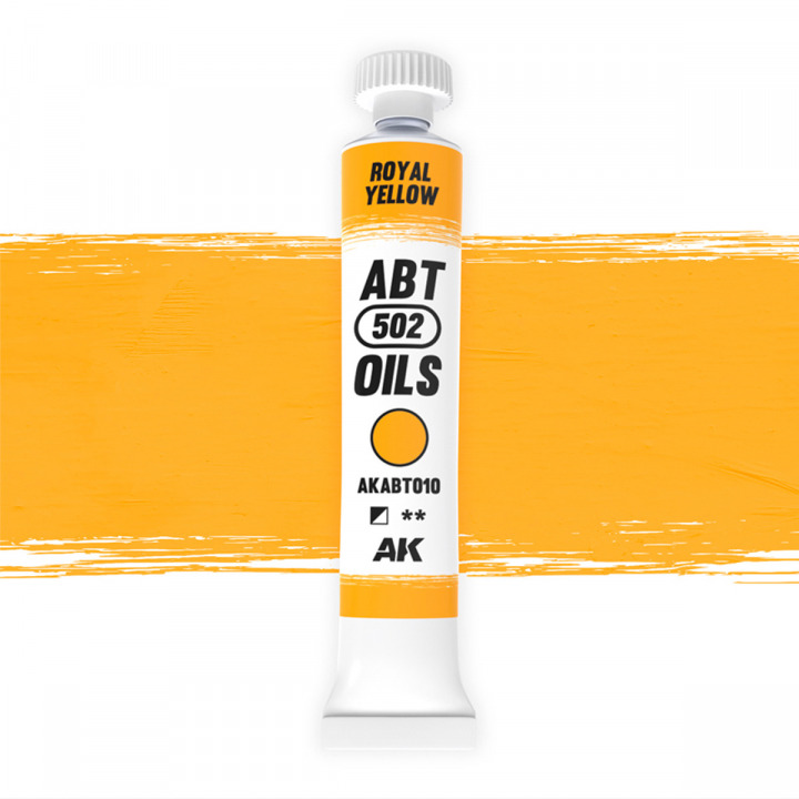 Boxart Royal Yellow ABT 502 OILS Boxart Royal Yellow ABT 502 OILS