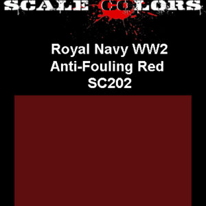 Boxart Royal Navy Anti-Fouling Hull Red SC202 Scale Colors Boxart Royal Navy Anti-Fouling Hull Red SC202 Scale Colors