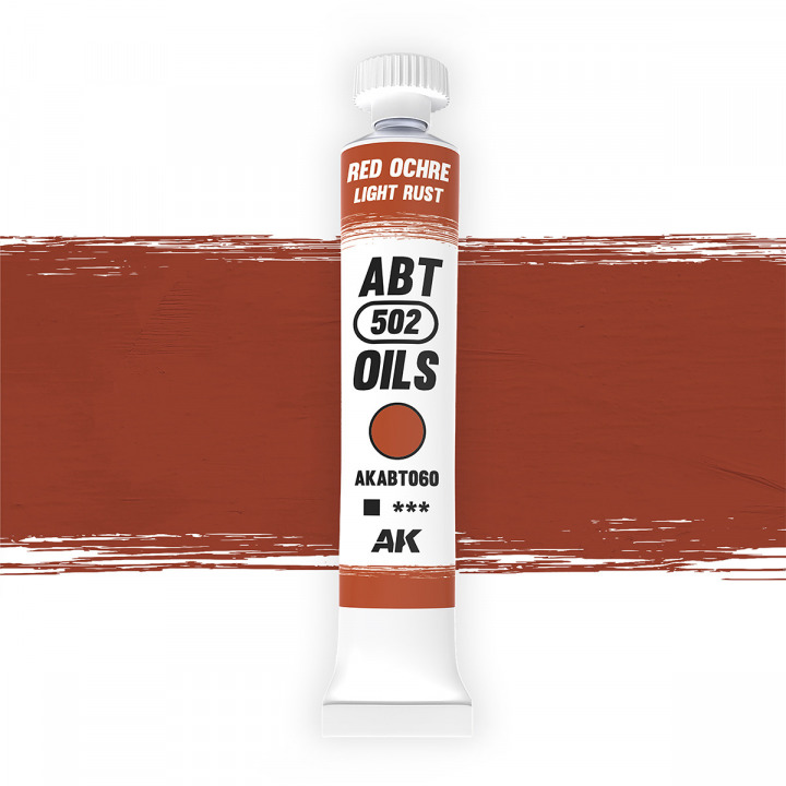 Boxart Red Ochre/Light Rust ABT 502 OILS Boxart Red Ochre/Light Rust ABT 502 OILS
