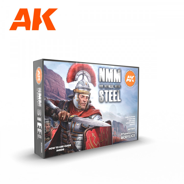Boxart NMM (Non Metallic Metal) Steel AK 11601 AK 3rd Generation